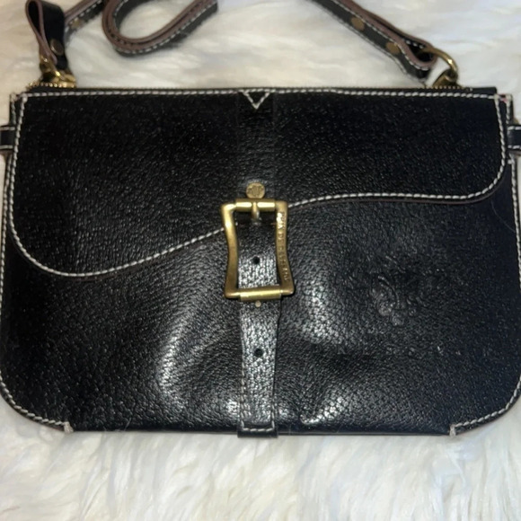 NWOT Prix de Dressage Black Leather Crossbody Bag - Picture 2 of 8